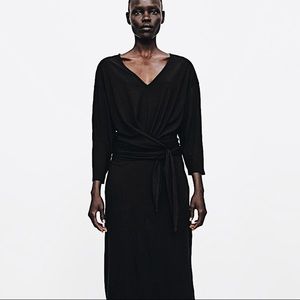 Zara Bow Dress Size Small